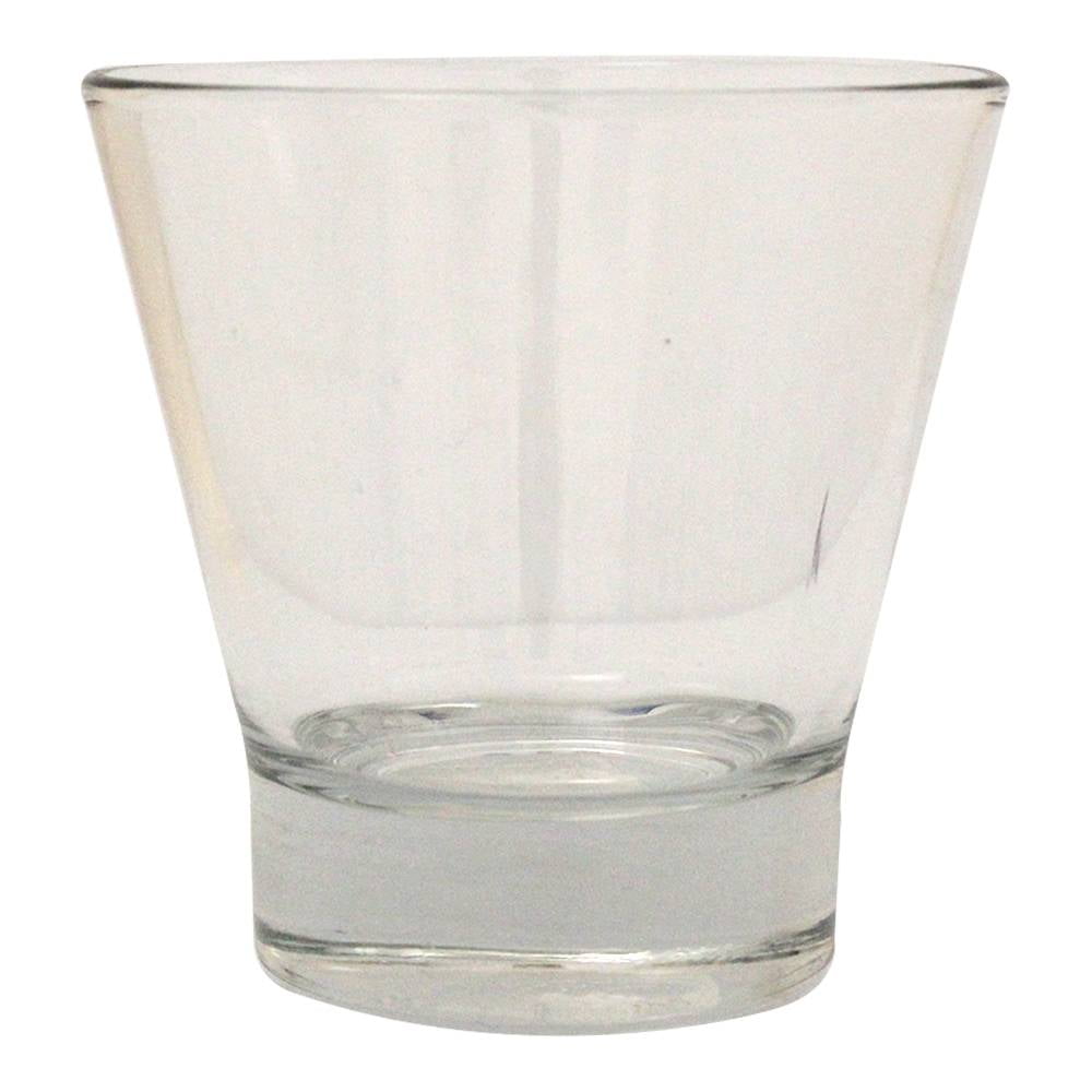 Libbey Juego de 8 Vasos de Vidrio Listón Azul Impression Rocas de 260 ml