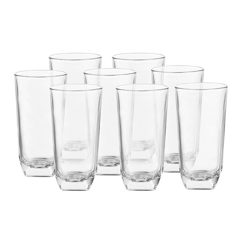 Set de 8 vasos de vidrio Libbey 6098/99