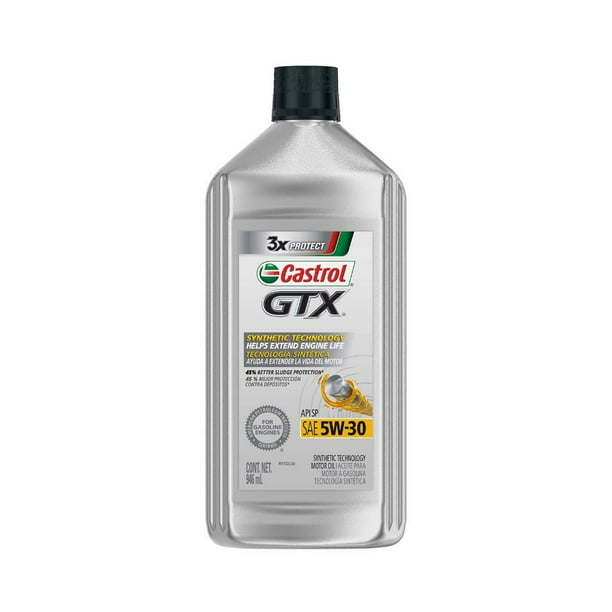 Aceite para Motor de Auto Castrol GTX 5W-30 de 946 ml