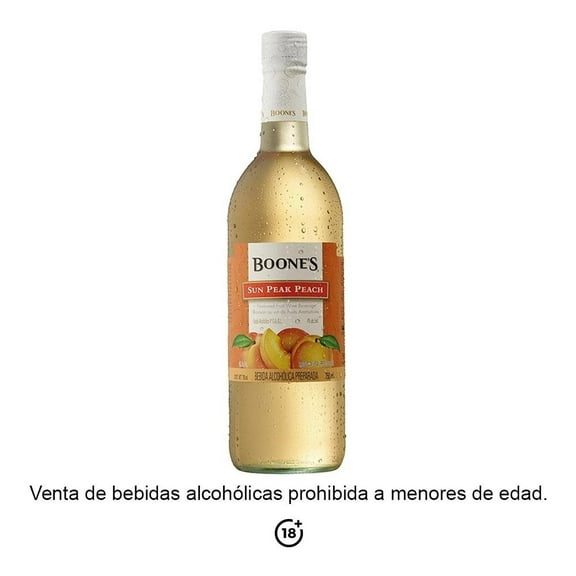 Bebida alcohólica preparada Boones Sun Peak Peach 750 ml