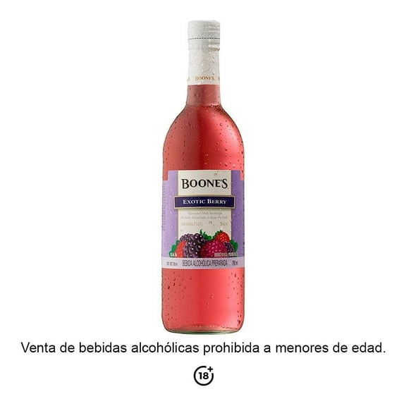 Bebida alcohólica preparada Boones Exotic Berry 750 ml