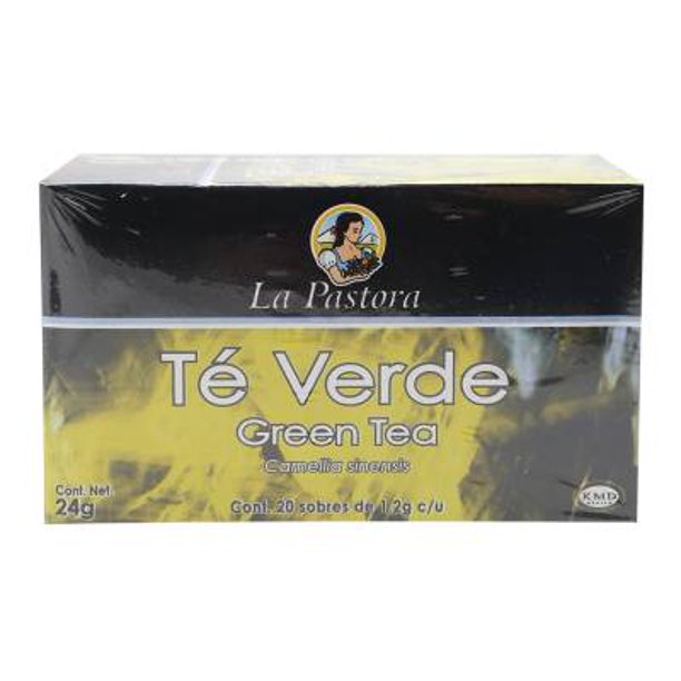 Té Verde La Pastora 20 Sobres Walmart 8809