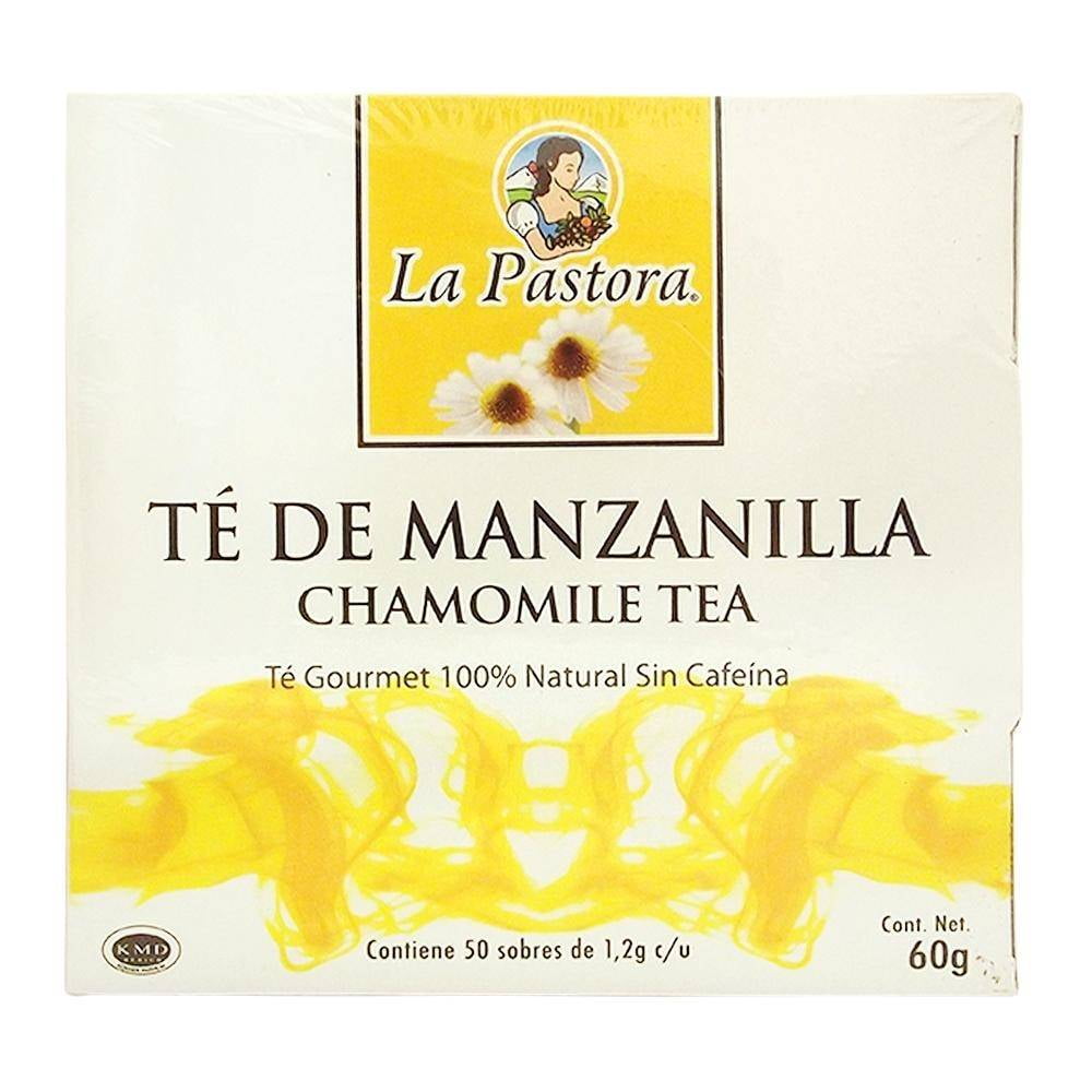 Té La Pastora Manzanilla 50 Sobres Walmart 6678