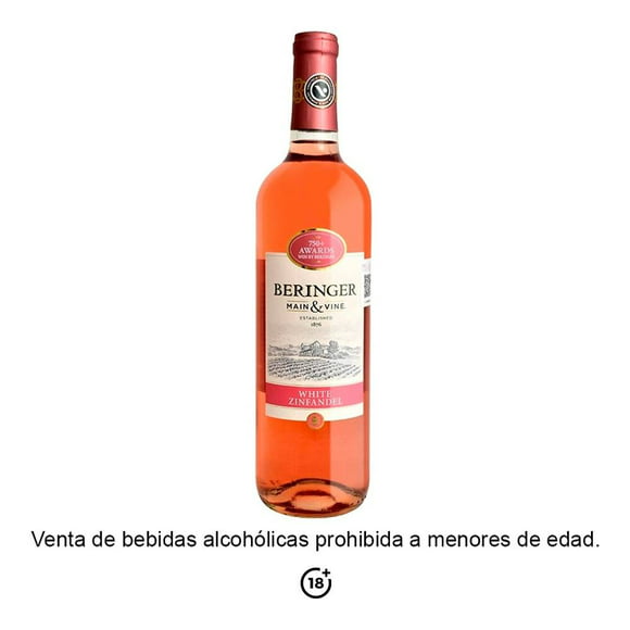 vino rosado beringer white zinfandel 750 ml