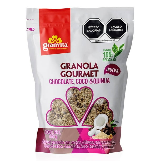 Granola BIO cacao y quinoa 350 gr - Catálogo Distribudiet