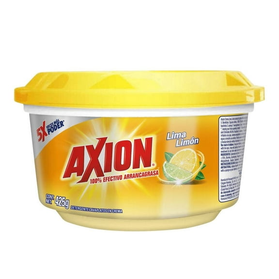 Lavatrastes líquido Axion en pasta lima limón 425 g