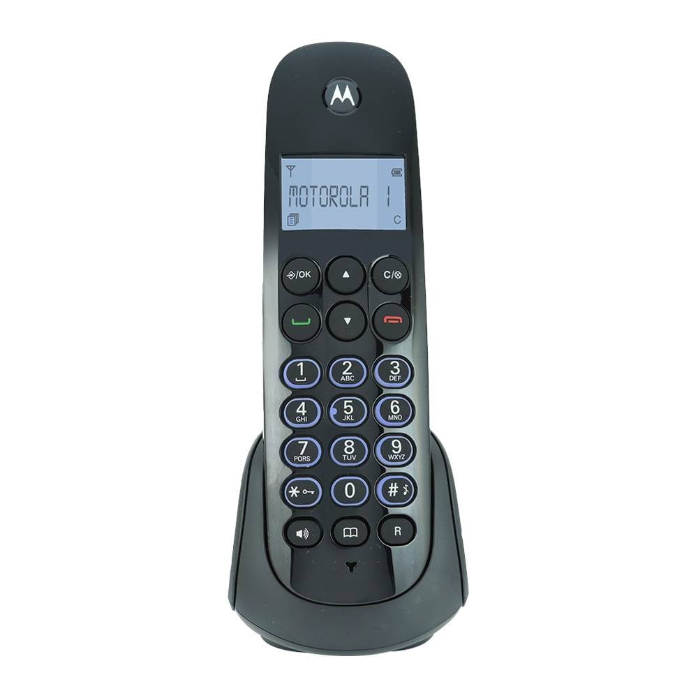 Teléfono inalámbrico Panasonic KX-TG4112 negro Teléfono portátil de casa  Kit de 2 teléfonos con base
