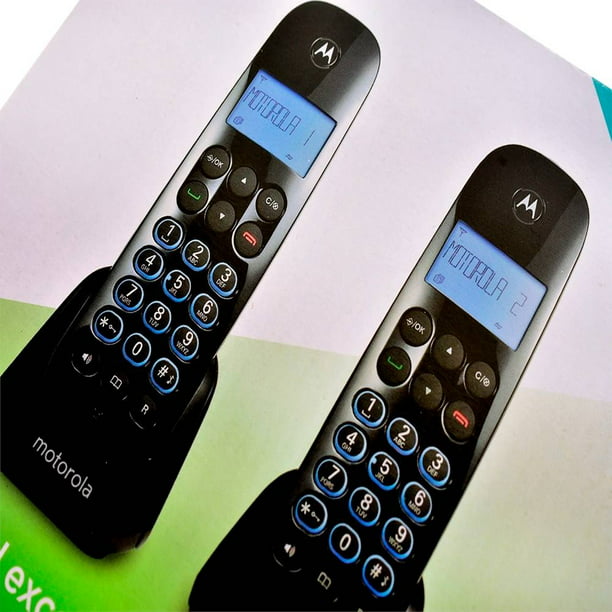 Telefono Inalambrico Motorola M750 Con 2 Id Llamadas Duo