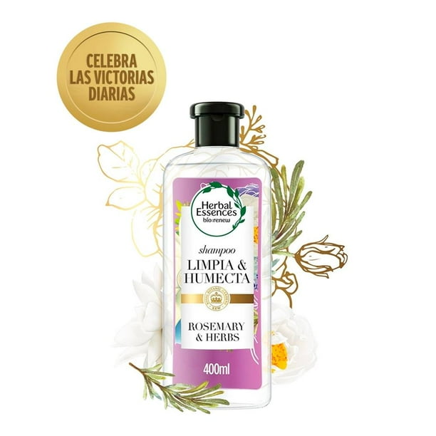Shampoo Herbal Essences Biorenew Rosemary And Herbs 400 Ml Walmart 