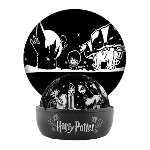 Cubo Proyector Lámpara Harry Potter Con Apagador Mdf