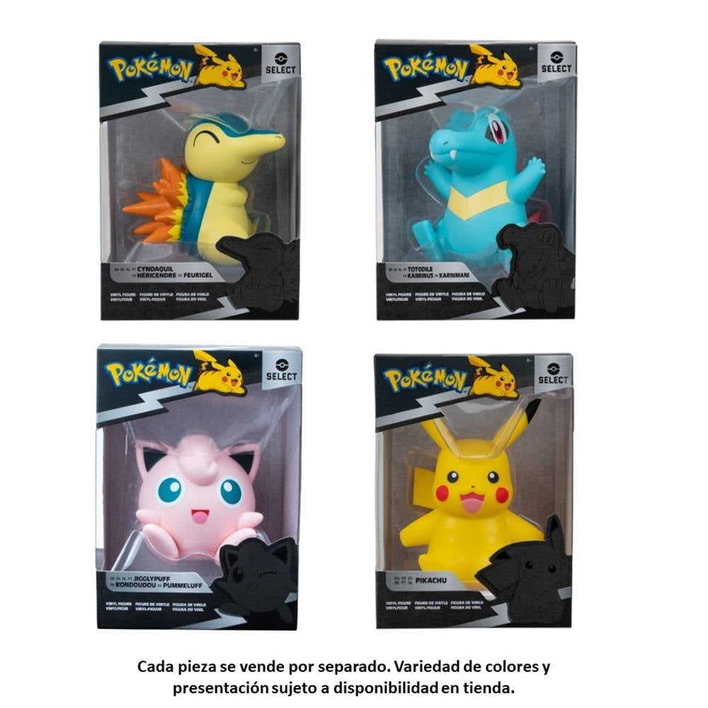 Pokémon - Figura vinilo 10 cm (varios modelos), Figuras