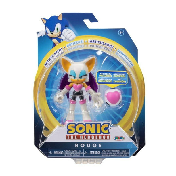 Sonic The Hedgehog Figura de acción de 2.5 pulgadas, juguete coleccionable  plateado modern Sonic The Hedgehog Sonic The Hedgehog