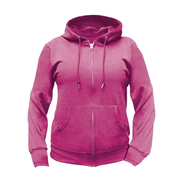 Sudadera para Mujer Fuit Of The Loom Talla M Sudadera c/cierre y