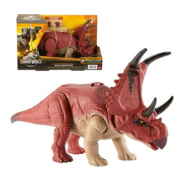 Jurassic World Dinossauro de Brinquedo T.rex Mordedora de Caza