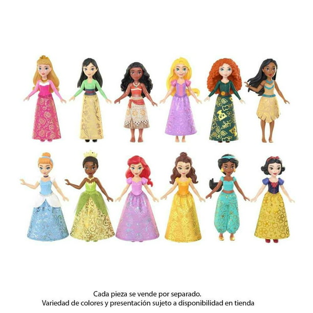 Muñeca Mattel Disney Princesa Minis 9 cm Varios Modelos 1 Pieza