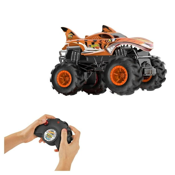 Mattel Hot Wheels Monster Trucks Radio Control Coche de Juguete  Teledirigido