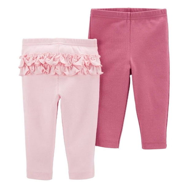 Pack 2 pantalones de algodon bebé niño/niña Carters
