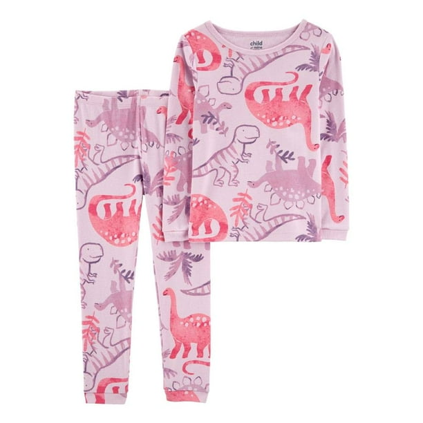 Pijama entero estampada - Blanco/Corazones - Kids