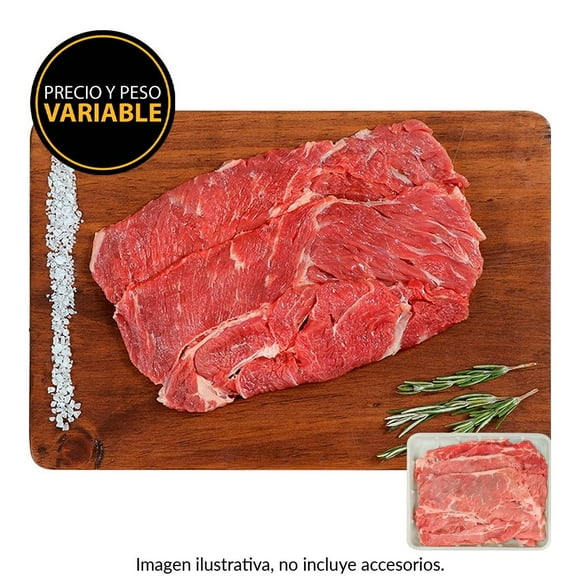 Carne de res para asar por kg  peso aprox por charola 400 g