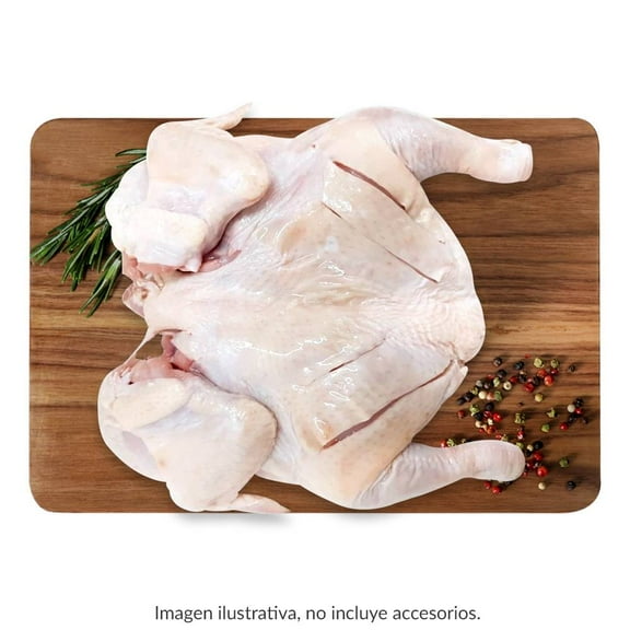 pollo parrillero fresco por kg  peso aprox por charola 2.1 kg