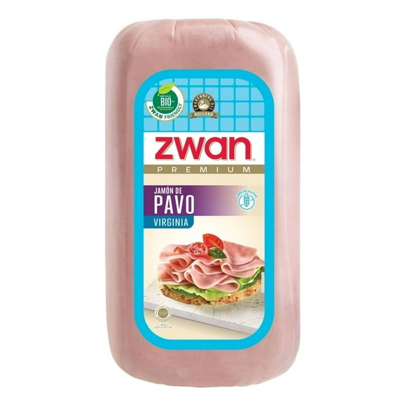 Jamón de pavo Zwan premium virginia por kilo