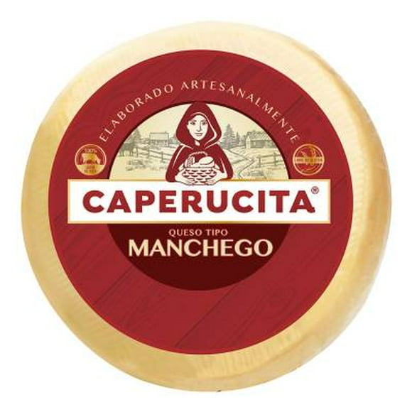 Queso tipo manchego Caperucita rebanado por kilo