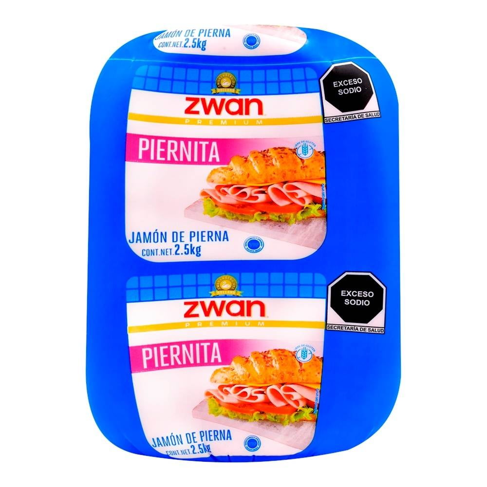 jamón de pierna zwan premium piernita por kilo walmart