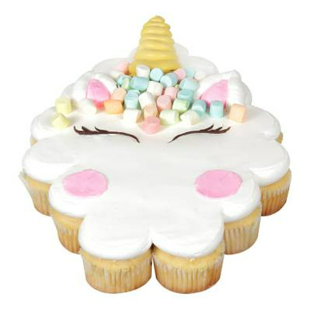 Pastel Cupcake a elegir unicornio o balón por pza | Walmart