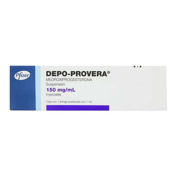 DepoProvera 150 mg/ml 1 ml suspensión inyectable Walmart