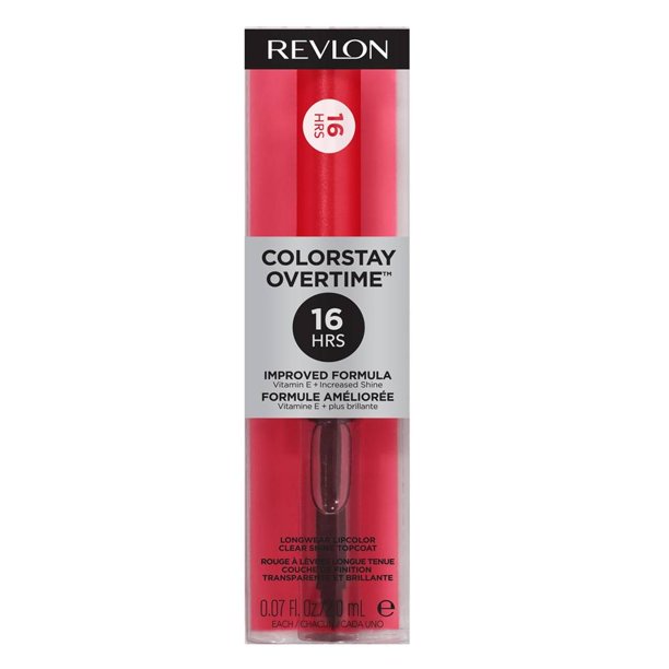 Labial Revlon Colorstay overtime 16 hrs cherry time 2 ml