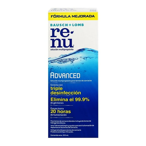 Solución Renu multipropósito para lentes de contacto 355 ml