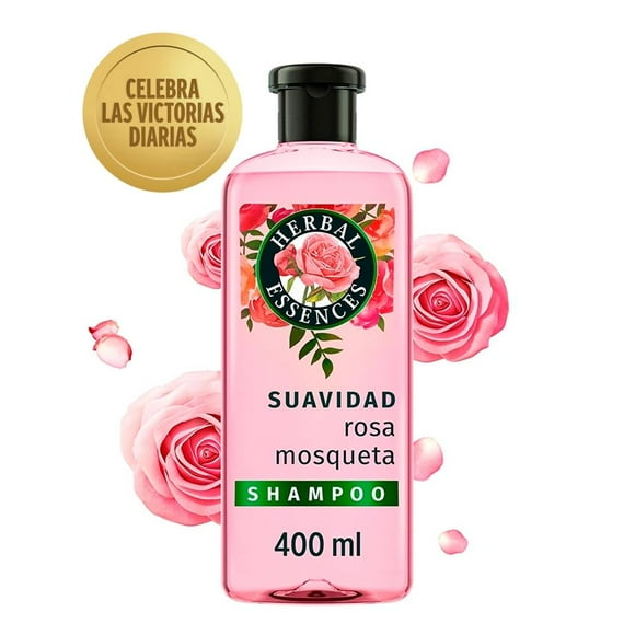 Shampoo Herbal Essences Suavidad Rosa mosqueta 400 ml