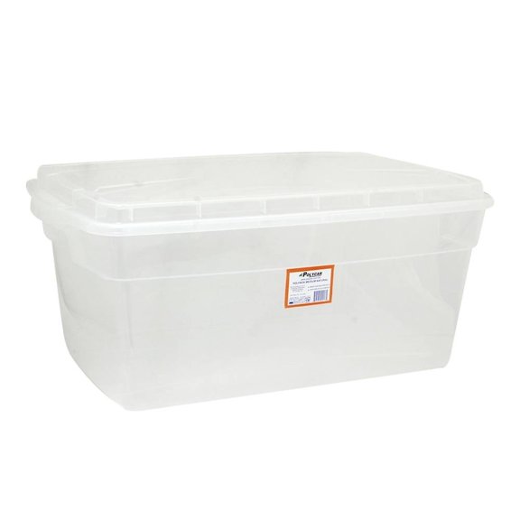 Caja Organizadora PolyCar de 38.6 Lts. Transparente