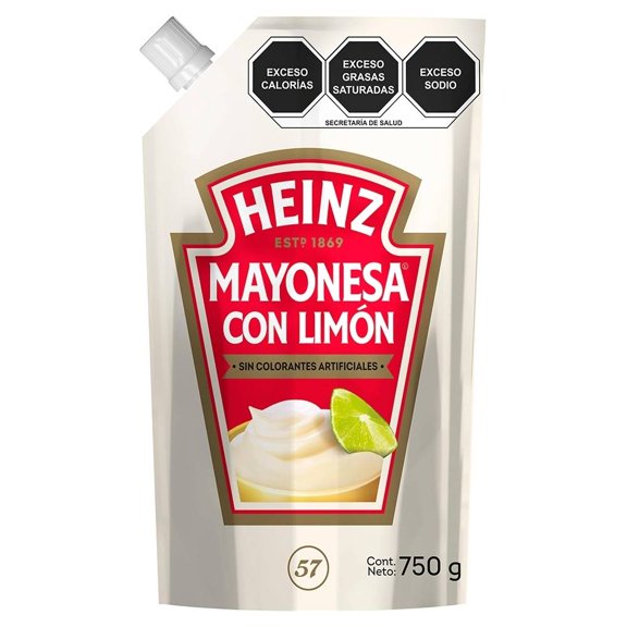 mayonesa heinz limón 750 g