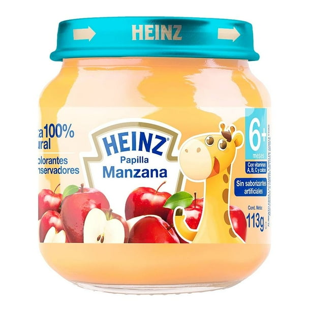 Papilla para Bebé Heinz sabor Manzana Pouch 170g