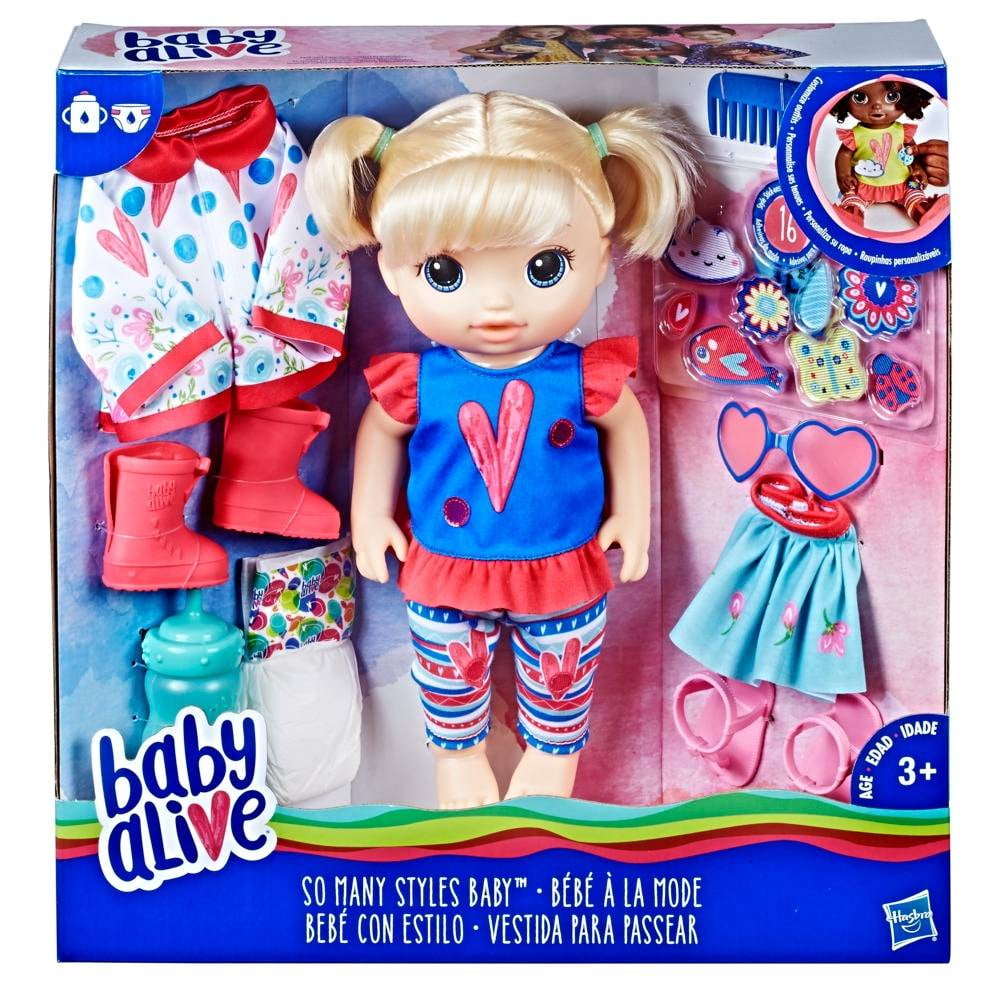 Muñeca Baby Hasbro con Cabello Rubio | Walmart
