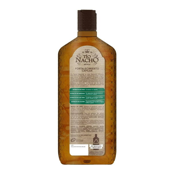 Shampoo Tío Nacho anti-caída herbolaria mexicana 415 ml