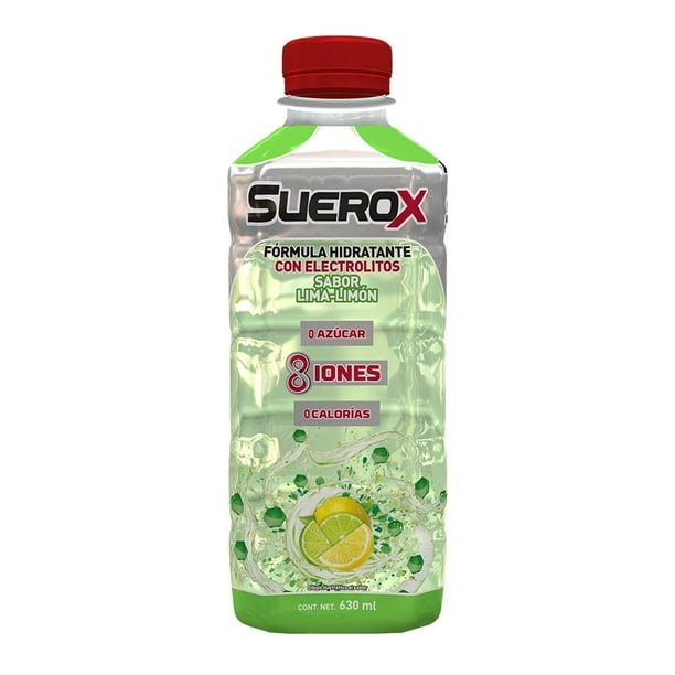 Bebida hidratante Suerox lima-limón 0 azúcar 630 ml