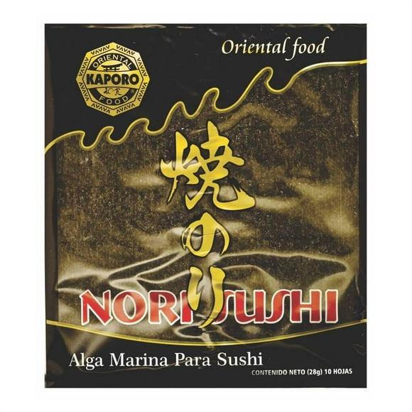 Alga marina nori Kaporo para sushi 28 g