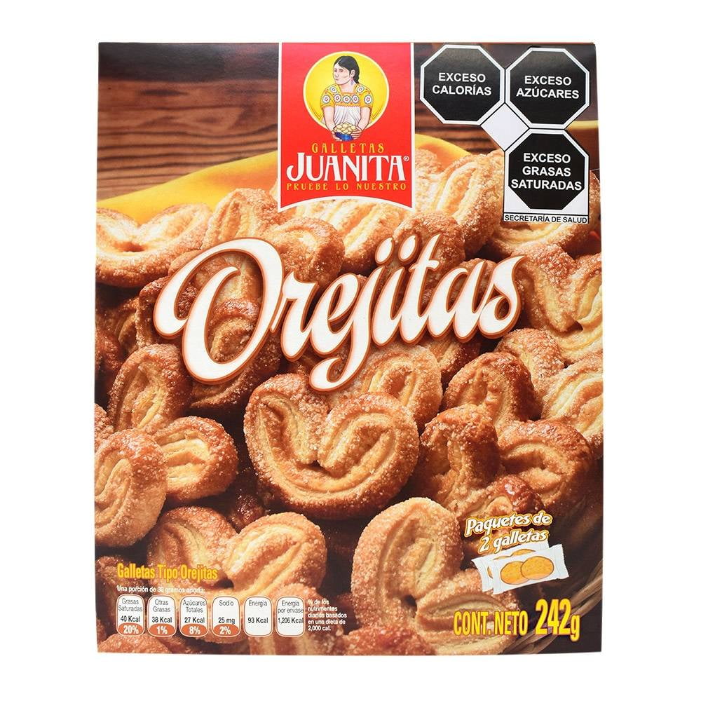 Galletas Juanita orejitas 242 g | Walmart