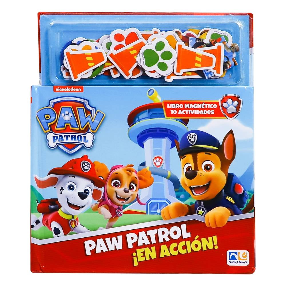 Libro Magnético Paw Patrol Novelty Ediciones Nickelodeon