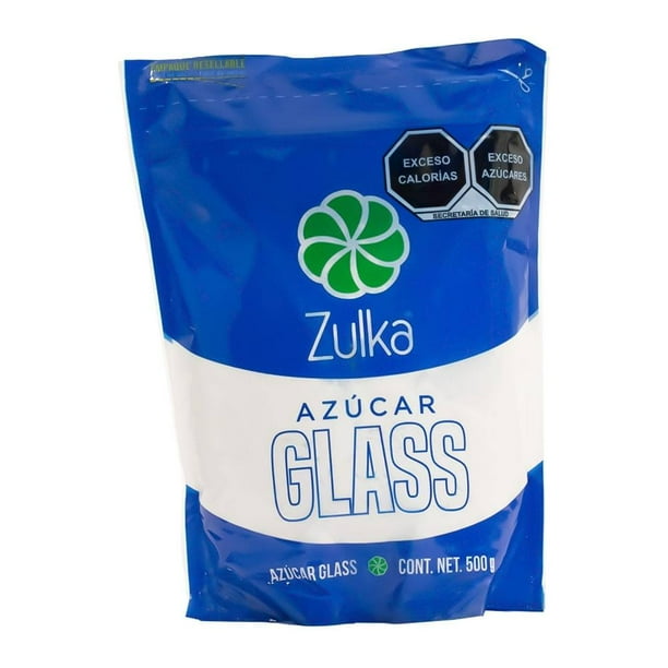 Zulka, zulka azucar glass 500 gr, 1 piezas