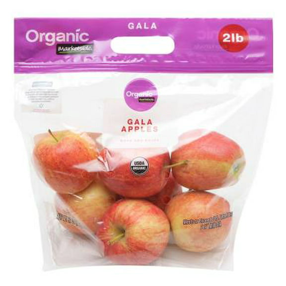 Manzana gala orgánica Marketside 907 g