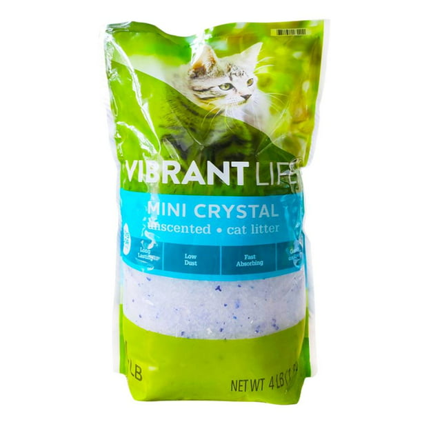 Arena para Gatos Vibrant Life Mini Crystal 4 LB