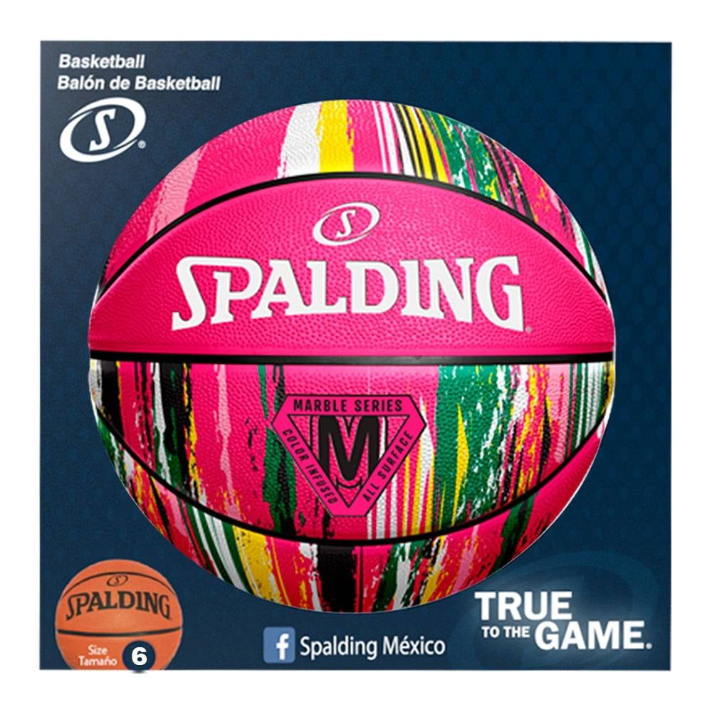 Balón de Baloncesto Marble Pink