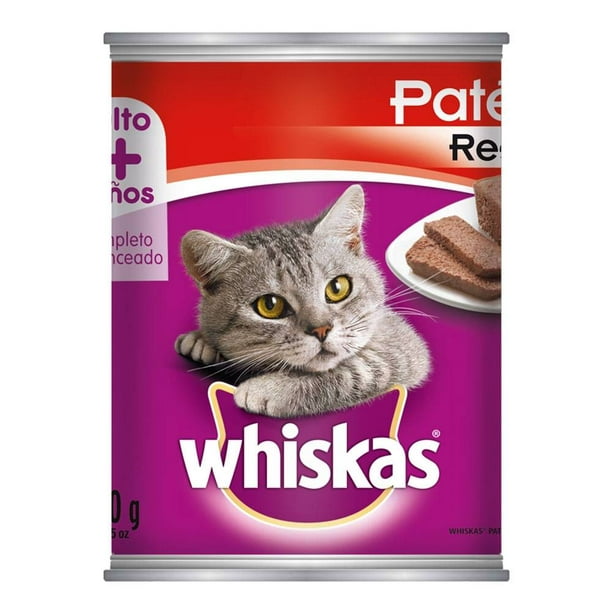Recitar Camino Sustancialmente Alimento para Gato Whiskas Adulto Paté Res 350 g | Walmart