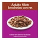 thumbnail image 4 of Alimento para Gato Whiskas Adulto Fillets Brochetas con Res 85 g, 4 of 4