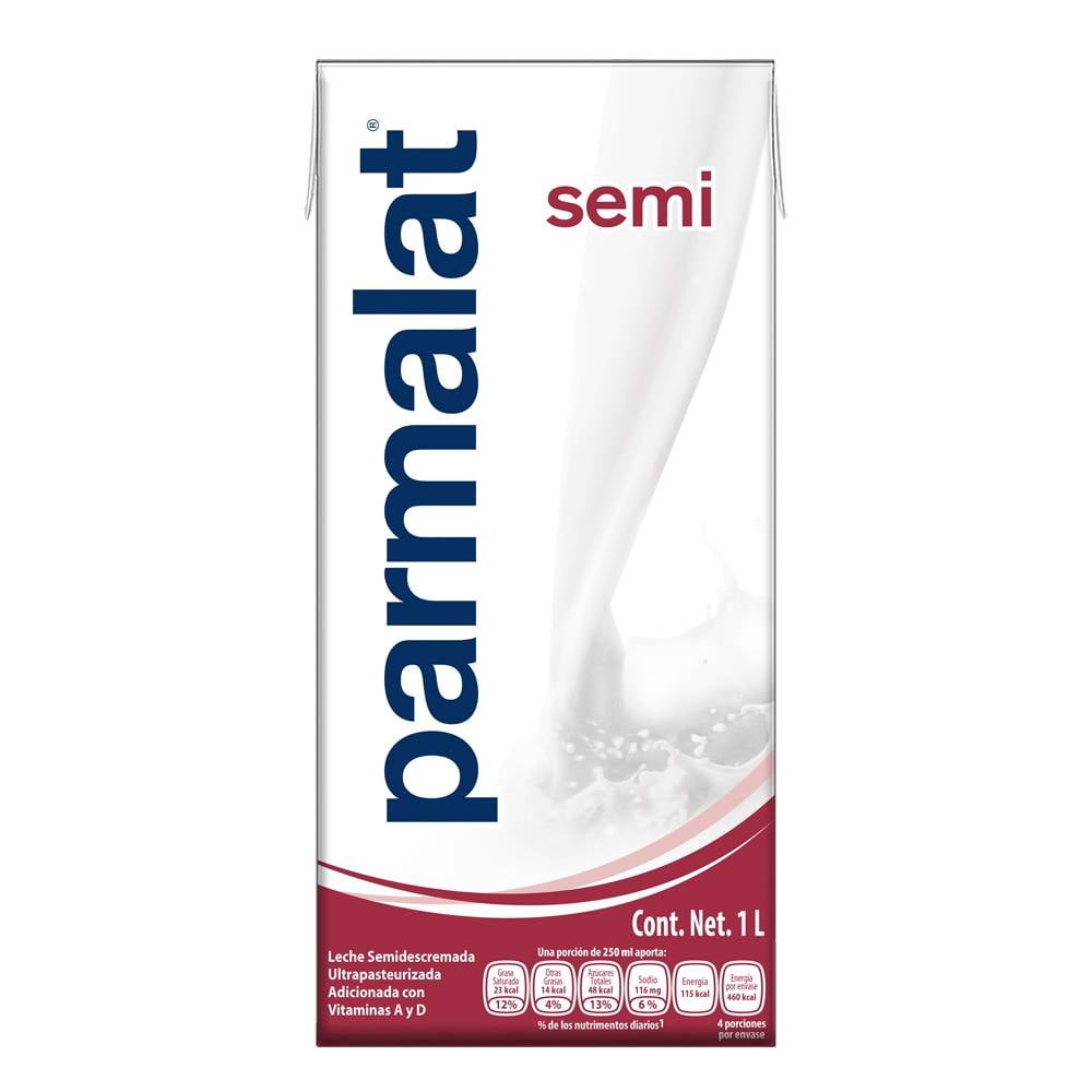 Parmalat Leche Semi Descremada 1L - Cassandra Online Market