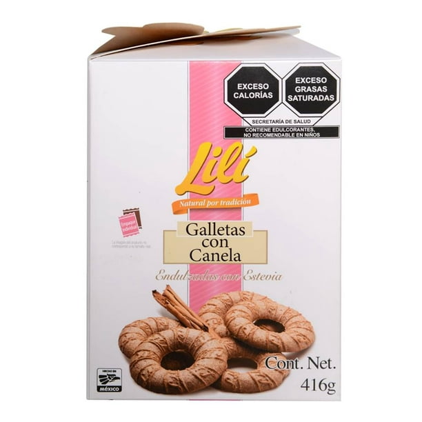 Galletas Lilí Con Canela 416 G Walmart 9400
