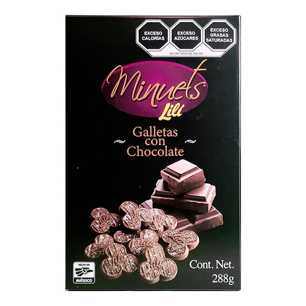 Galletas Minuets Lilí Con Chocolate 288 G Walmart 5263